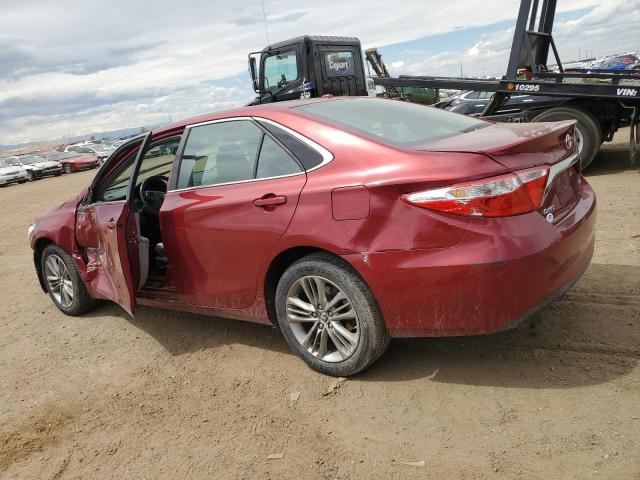 4T1BF1FK9FU966866 - 2015 TOYOTA CAMRY LE RED photo 2