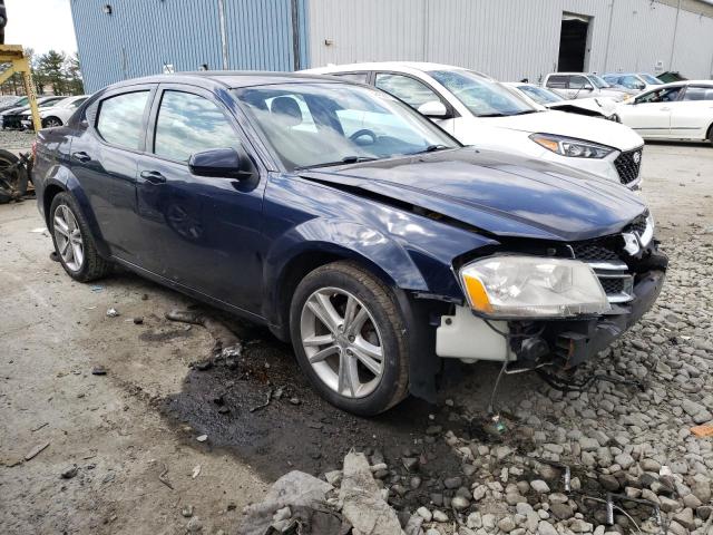 1C3CDZCB8DN652302 - 2013 DODGE AVENGER SXT BLUE photo 4