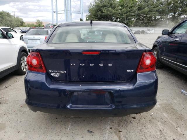 1C3CDZCB8DN652302 - 2013 DODGE AVENGER SXT BLUE photo 6