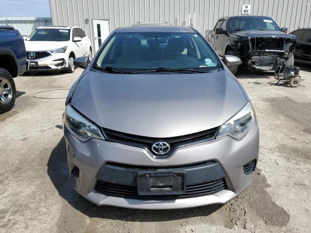 2T1BURHE5EC153584 - 2014 TOYOTA COROLLA L TAN photo 5