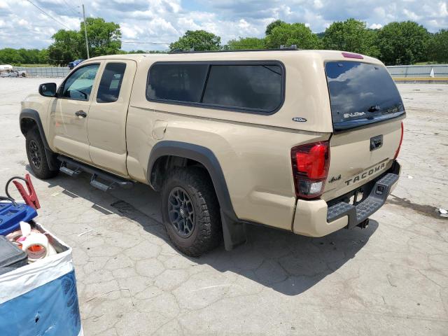 5TFSZ5AN4KX182754 - 2019 TOYOTA TACOMA ACCESS CAB ბეჟი ფოტო 2