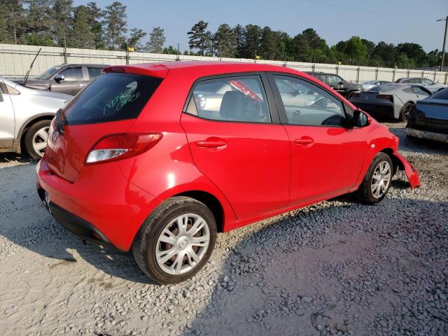 JM1DE1KY1D0157117 - 2013 MAZDA MAZDA2 RED photo 3