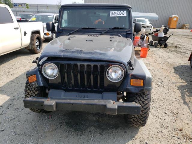 1J4F449S66P785810 - 2006 JEEP WRANGLER / SPORT BLACK photo 5