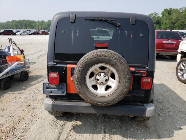 1J4F449S66P785810 - 2006 JEEP WRANGLER / SPORT BLACK photo 6