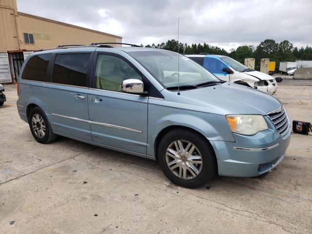 2A8HR64X68R689829 - 2008 CHRYSLER TOWN & COU LIMITED BLUE photo 4