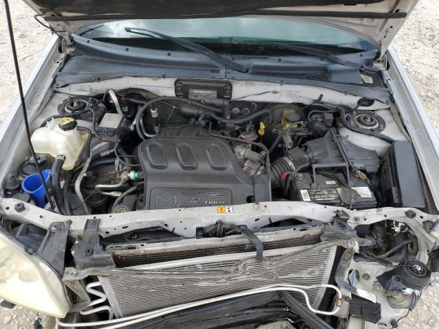 4F2CZ06183KM52502 - 2003 MAZDA TRIBUTE ES SILVER photo 12