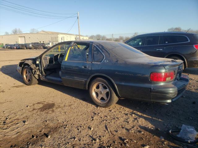 1G1BL52P5TR192905 - 1996 CHEVROLET IMPALA CLASSIC SS GREEN photo 2