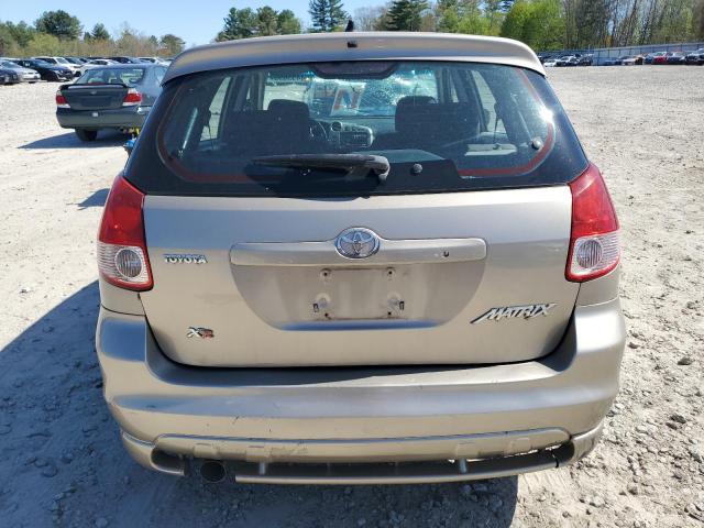 2T1KR32E93C127414 - 2003 TOYOTA COROLLA MA XR BEIGE photo 6