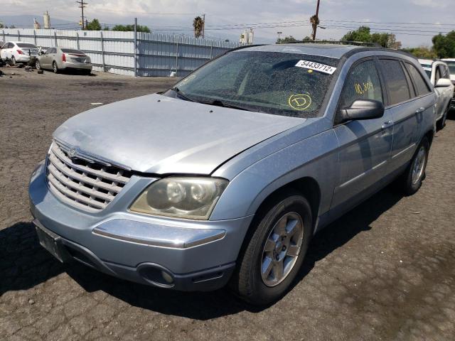 2C8GF68484R328106 - 2004 CHRYSLER PACIFICA BLUE photo 2