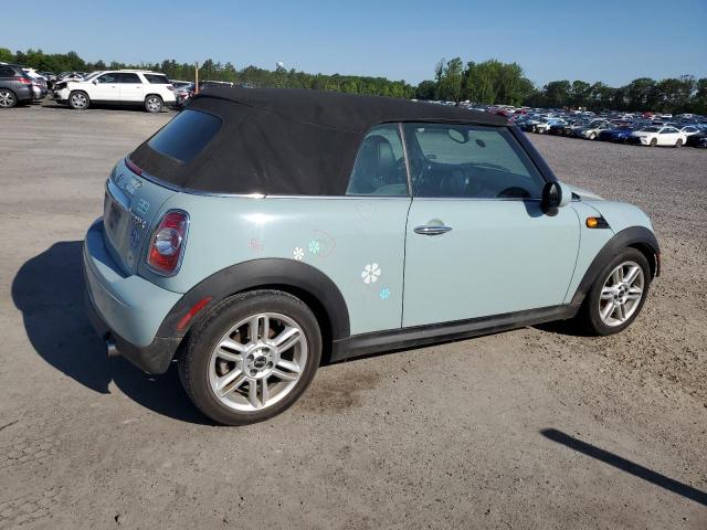 WMWZN3C57CT134425 - 2012 MINI COOPER BLUE photo 3