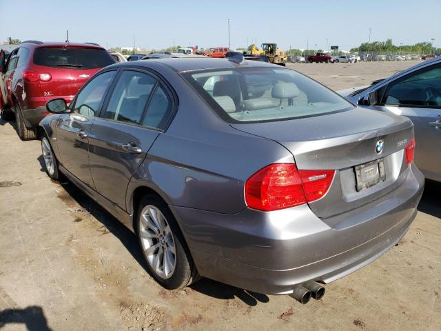 WBAPK7G53BNN78275 - 2011 BMW 328 XI GRAY photo 2