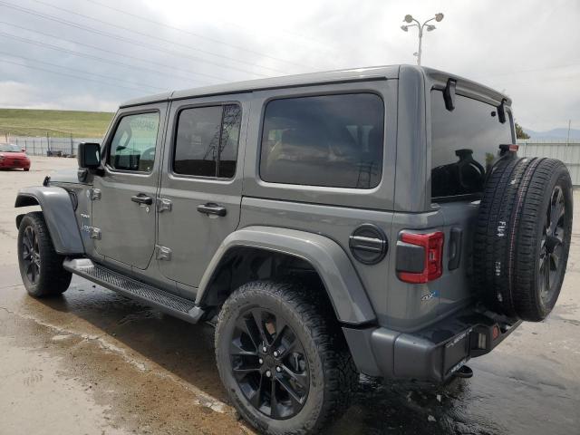 1C4JJXP6XMW809741 - 2021 JEEP WRANGLER U SAHARA 4XE GRAY photo 2