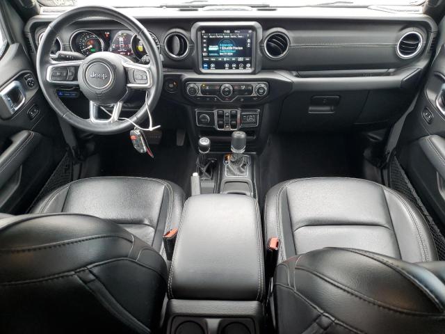 1C4JJXP6XMW809741 - 2021 JEEP WRANGLER U SAHARA 4XE GRAY photo 8