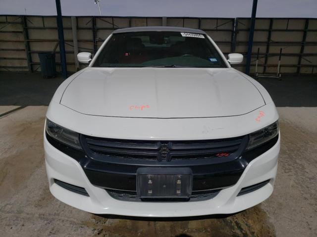 2C3CDXCT9FH886232 - 2015 DODGE CHARGER R/T WHITE photo 5