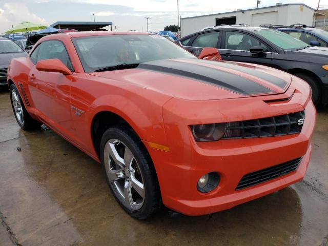 2G1FT1EWXA9162156 - 2010 CHEVROLET CAMARO SS ORANGE photo 4