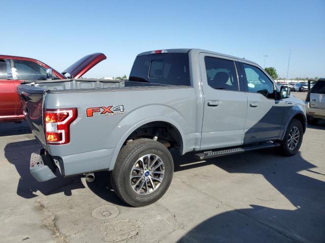 1FTEW1E45KKD97847 - 2019 FORD F150 SUPERCREW GRAY photo 3