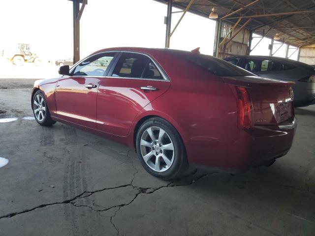 1G6AA5RX4D0161054 - 2013 CADILLAC ATS RED photo 2