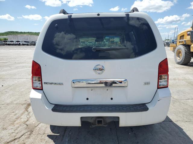 5N1AR18W75C784980 - 2005 NISSAN PATHFINDER LE თეთრი ფოტო 6