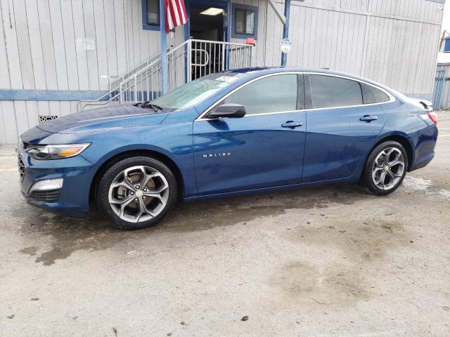 1G1ZG5ST5KF193682 - 2019 CHEVROLET MALIBU RS BLUE photo 1