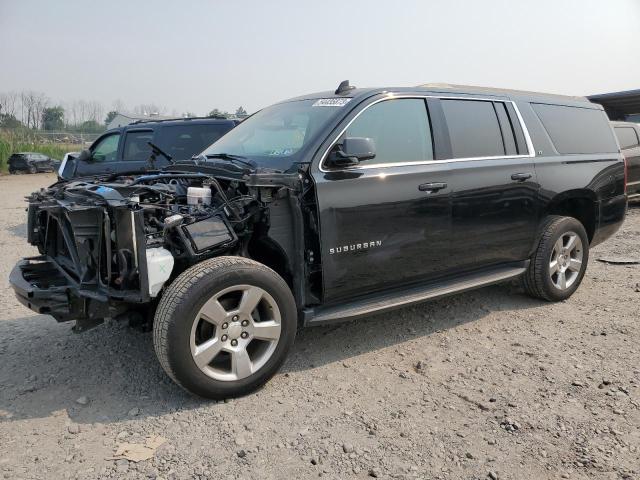 1GNSKHKC4HR340646 - 2017 CHEVROLET SUBURBAN K1500 LT BLACK photo 1