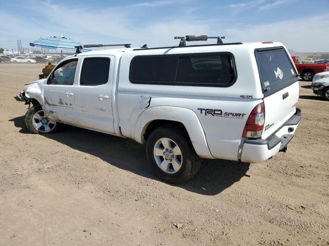 3TMKU4HN4FM045985 - 2015 TOYOTA TACOMA DOUBLE CAB PRERUNNER LONG BED WHITE photo 2