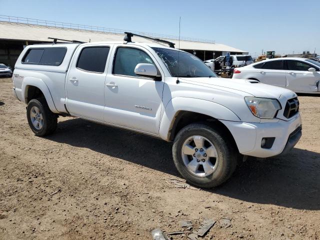 3TMKU4HN4FM045985 - 2015 TOYOTA TACOMA DOUBLE CAB PRERUNNER LONG BED WHITE photo 4