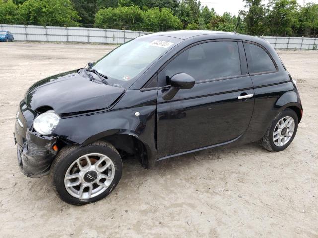 3C3CFFARXDT726330 - 2013 FIAT 500 POP BLACK photo 1