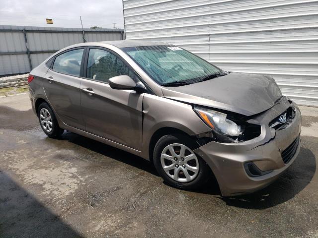 KMHCT4AE4DU543089 - 2013 HYUNDAI ACCENT GLS TAN photo 4