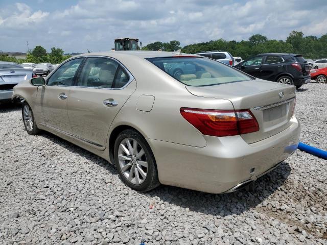 JTHDL1EF8C5004282 - 2012 LEXUS LS 460L BEIGE photo 2