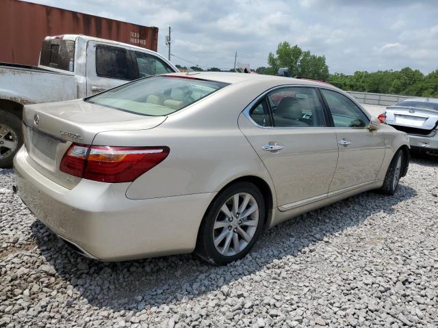 JTHDL1EF8C5004282 - 2012 LEXUS LS 460L BEIGE photo 3