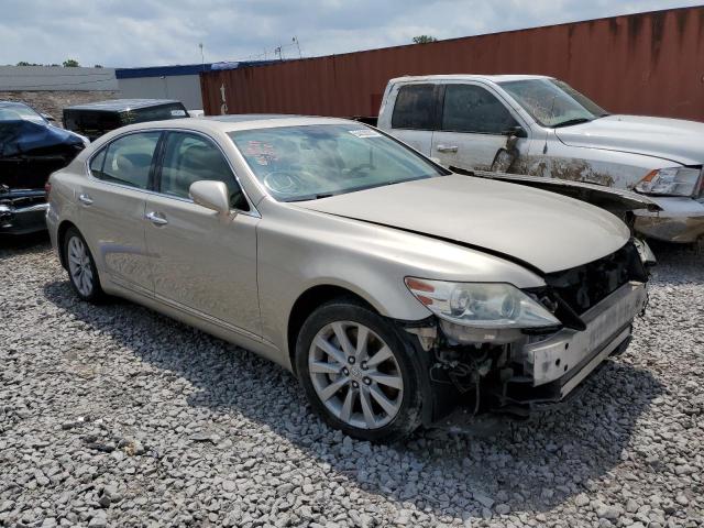 JTHDL1EF8C5004282 - 2012 LEXUS LS 460L BEIGE photo 4