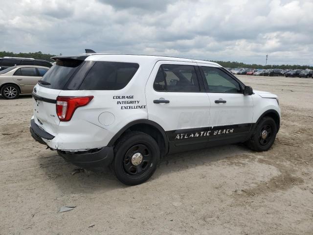 1FM5K8AR5KGB28087 - 2019 FORD EXPLORER POLICE INTERCEPTOR WHITE photo 3