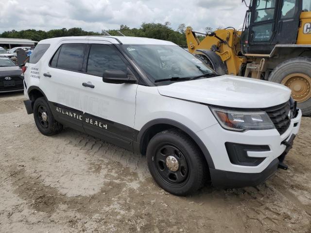 1FM5K8AR5KGB28087 - 2019 FORD EXPLORER POLICE INTERCEPTOR WHITE photo 4