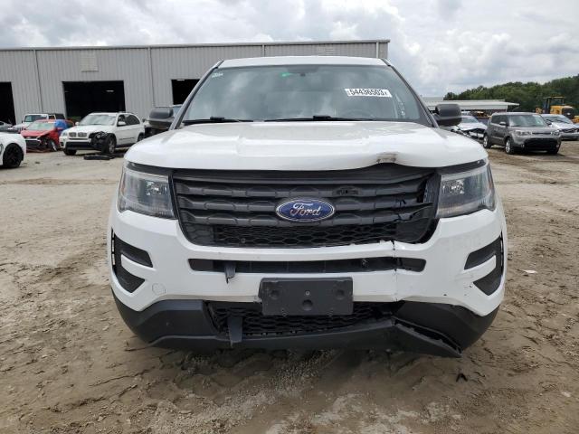1FM5K8AR5KGB28087 - 2019 FORD EXPLORER POLICE INTERCEPTOR WHITE photo 5