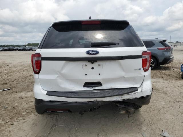 1FM5K8AR5KGB28087 - 2019 FORD EXPLORER POLICE INTERCEPTOR WHITE photo 6
