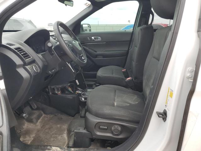 1FM5K8AR5KGB28087 - 2019 FORD EXPLORER POLICE INTERCEPTOR WHITE photo 7