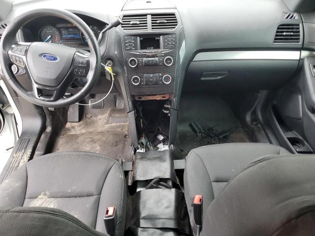 1FM5K8AR5KGB28087 - 2019 FORD EXPLORER POLICE INTERCEPTOR WHITE photo 8
