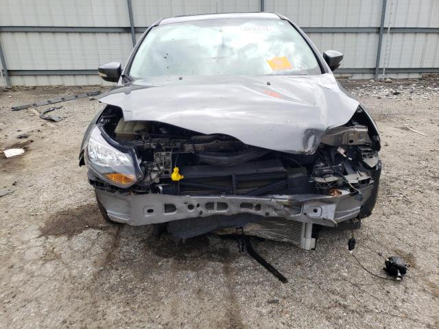 1FADP3N28EL462973 - 2014 FORD FOCUS TITANIUM GRAY photo 9