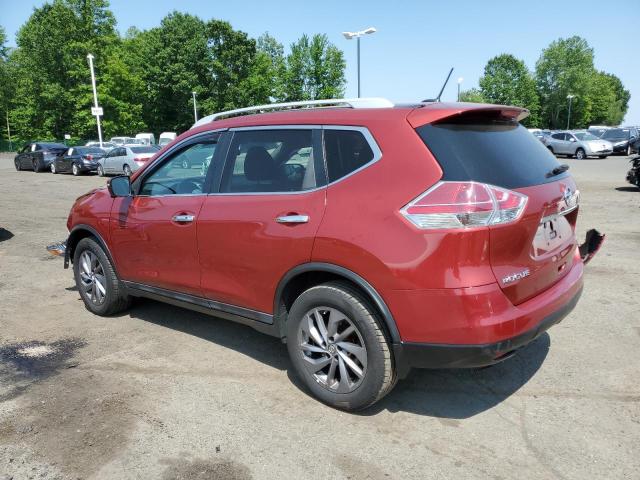 5N1AT2MV7GC747757 - 2016 NISSAN ROGUE S RED photo 2