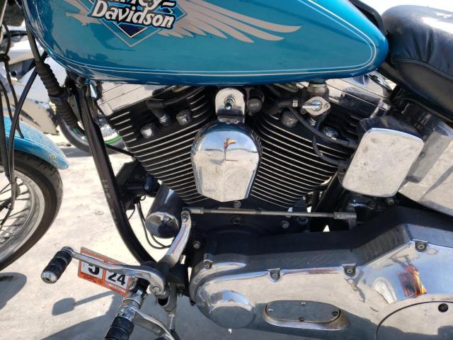 1HD1BKL18SY047858 - 1995 HARLEY-DAVIDSON FXST CUSTOM TEAL photo 7