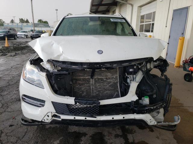 4JGDA5HB9CA004785 - 2012 MERCEDES-BENZ ML 350 4MATIC WHITE photo 5