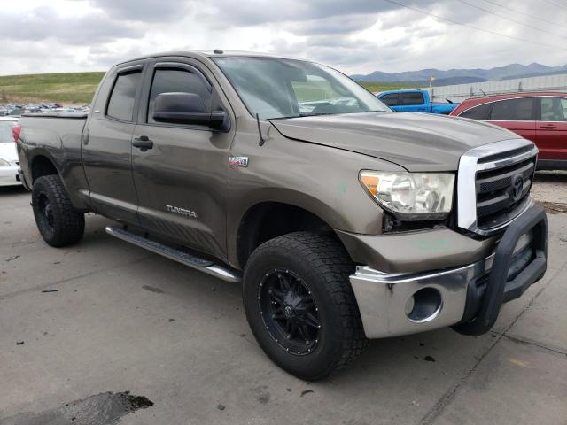 5TFUY5F12AX098044 - 2010 TOYOTA TUNDRA DOUBLE CAB SR5 BROWN photo 4