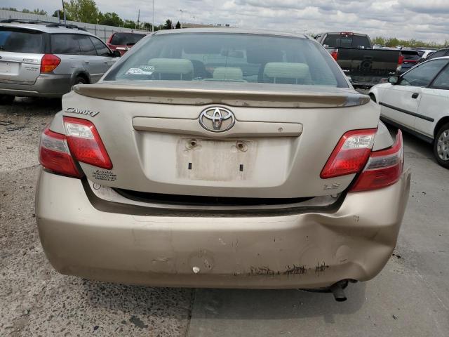 4T1BE46K17U186530 - 2007 TOYOTA CAMRY CE GOLD photo 6