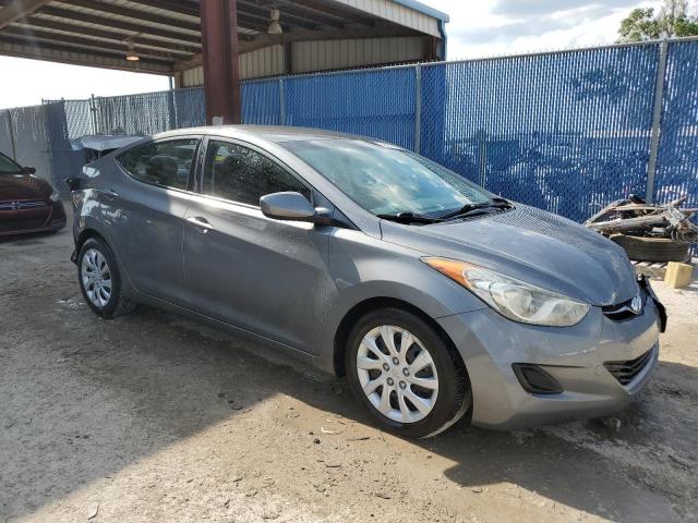 5NPDH4AEXDH222209 - 2013 HYUNDAI ELANTRA GLS GRAY photo 4