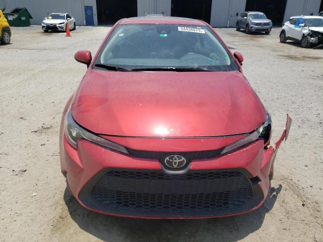 JTDHPRAE6LJ067715 - 2020 TOYOTA COROLLA LE RED photo 5