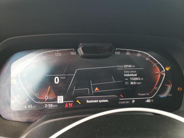 5UXCW2C0XM9E66752 - 2021 BMW X7 XDRIVE40I CHARCOAL photo 9