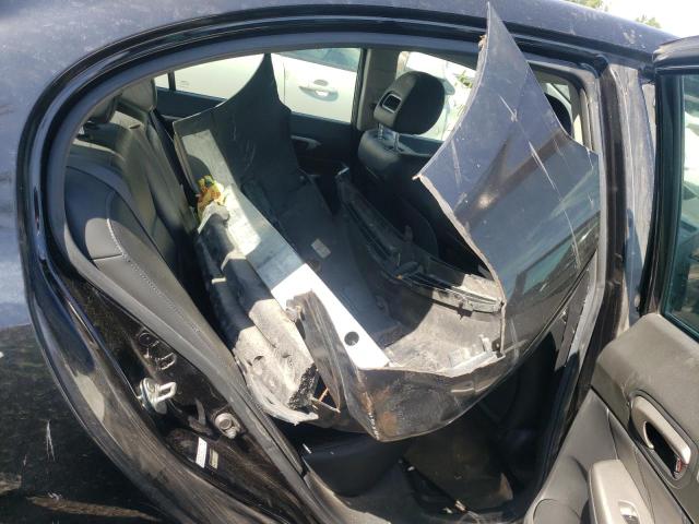 2HHFD56747H202326 - 2007 ACURA CSX PREMIUM NAVIGATION Siyah fotoğraf 6