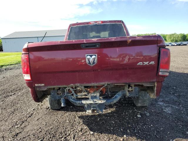 1C6RR7ST9GS303829 - 2016 RAM 1500 ST BURGUNDY photo 6