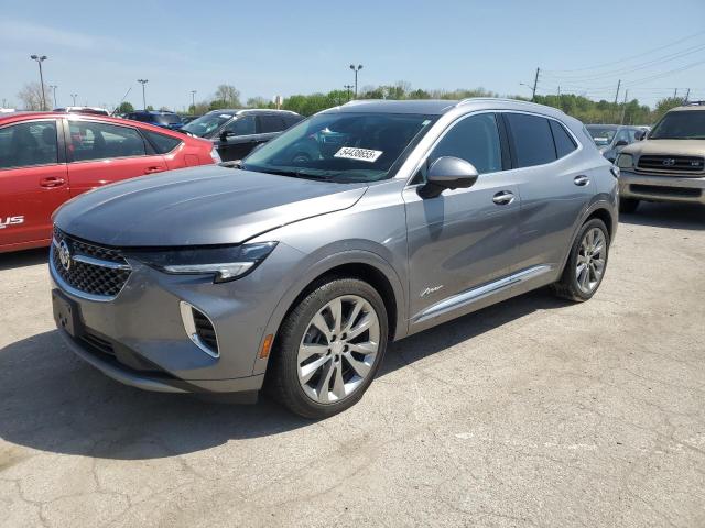 LRBFZRR43MD147758 - 2021 BUICK ENVISION AVENIR SILVER photo 1