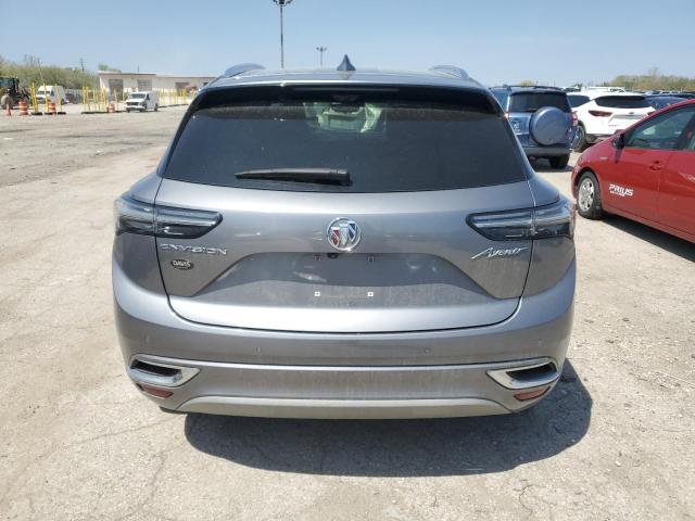LRBFZRR43MD147758 - 2021 BUICK ENVISION AVENIR SILVER photo 6